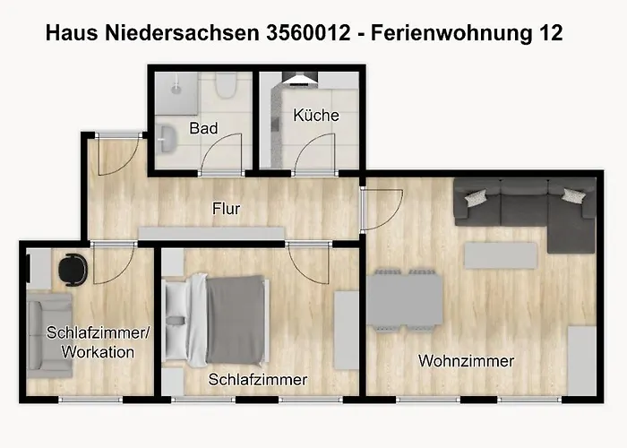 Lejlighed Haus Niedersachsen 12